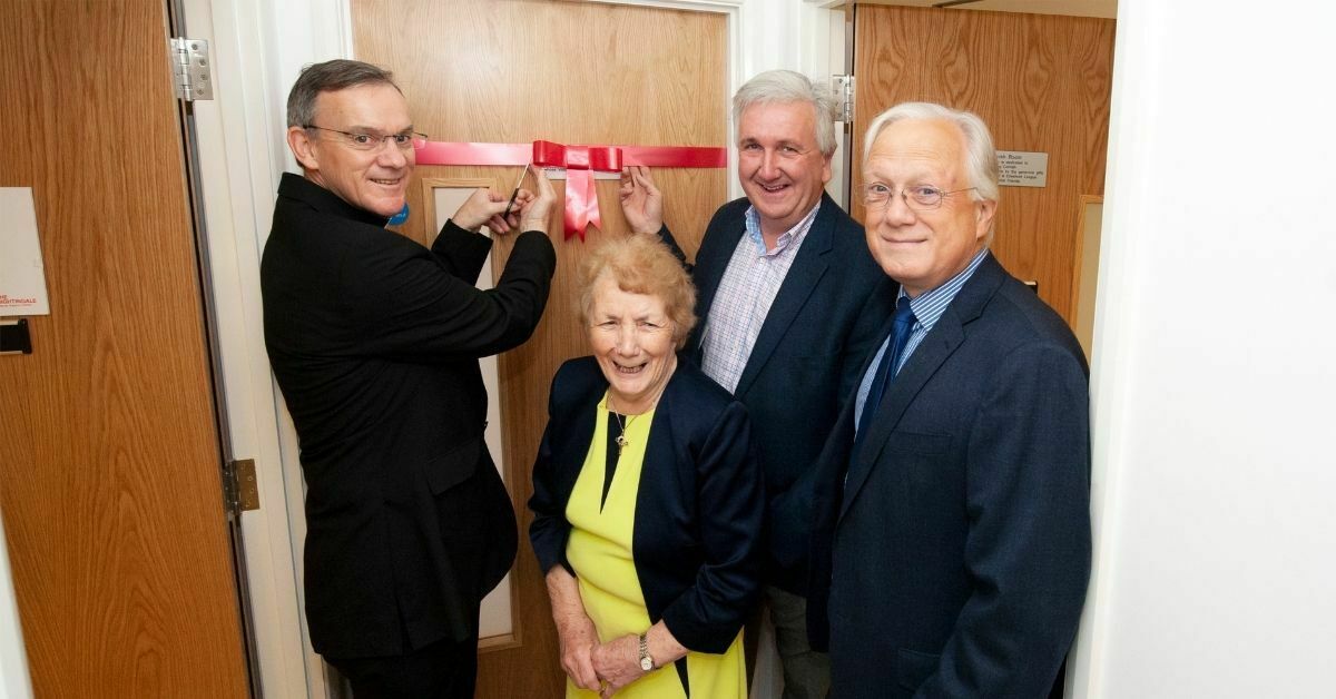 Bishop John Arnold visits The Nightingale