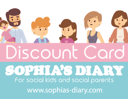Sophia's Diary Discount Card
