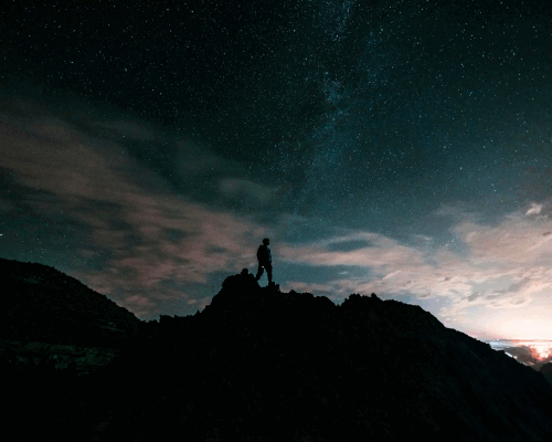 Climb Snowden at night
